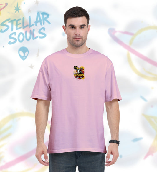 Stellar Souls: Graffiti Capricorn Oversized Tee