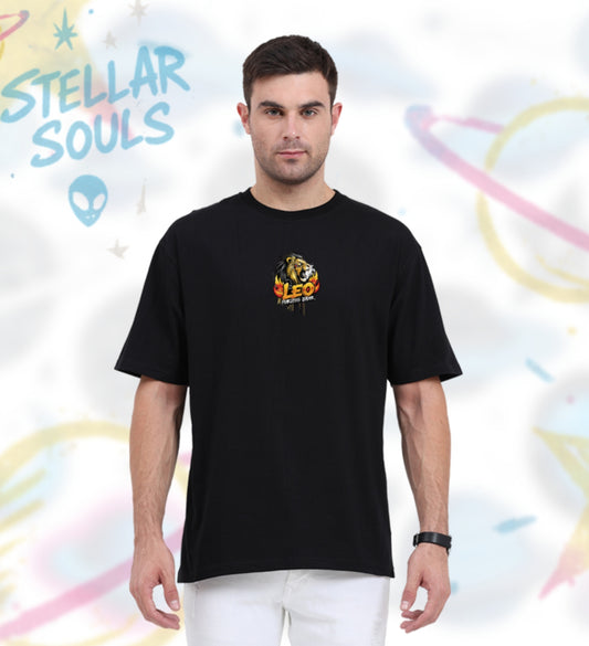 Stellar Souls: Graffiti Leo Oversized Tee