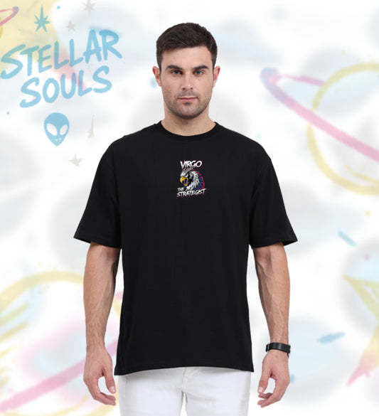 Stellar Souls: Graffiti Virgo Oversized Tee