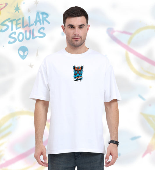 Stellar Souls: Graffiti Libra Oversized Tee