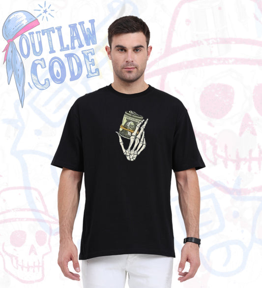 Money Grip - Outlaw Code Oversized Tee