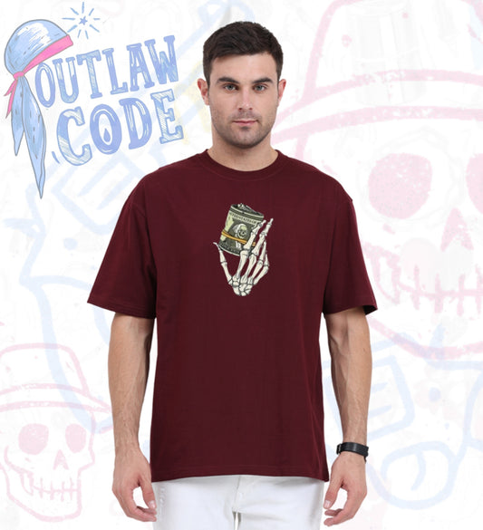 Money Grip - Outlaw Code Oversized Tee